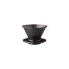 Kinto SCS Brewer Filterhalter 2 Tassen Schwarz -Kaffeemaschinenserien Geschäft 103189 103189 kinto brewer 2 cups black
