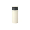 Kinto Travel Tumbler 500ml White -Kaffeemaschinenserien Geschäft 103197 103197 kinto travel tumbler 500ml white 1 front