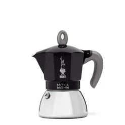 Bialetti New Moka Induction 6 Tassen Schwarz
