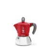 Bialetti New Moka Induction 2 Tassen Rot -Kaffeemaschinenserien Geschäft 103845 103845 bialetti new moka induction 2 tassen rot 1