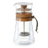 Hario Double Wall Coffee Press Olive Wood -Kaffeemaschinenserien Geschäft 103916 103916 hario double wall french press olive wood