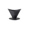 Kinto OCT Brewer Filterhalter 4 Tassen Schwarz -Kaffeemaschinenserien Geschäft 104017 104017 kinto oct brewer filterhalter 4 tassen schwarz