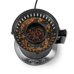 Roast Perfect Kaffeeröster Edelstahl Schwarz -Kaffeemaschinenserien Geschäft 105215 105215 beem roast perfect kaffeeroster edelstahl schwarz innen1jpg