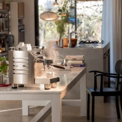 Family Home 1G Inox -Kaffeemaschinenserien Geschäft 105244 105244 reneka family home 1g edelstahl moodkuecheweit