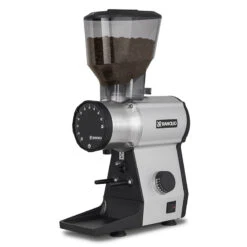 Rancilio V50 Espressomühle Edelstahl -Kaffeemaschinenserien Geschäft 105250 105250 rancilio v50 espressomuhle edelstahl side