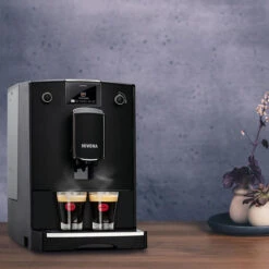 NICR 690 CafeRomatica -Kaffeemaschinenserien Geschäft 105382 105382 nivona caferomatica nicr 690 matt schwarz chrom 4