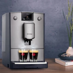 NICR 695 CafeRomatica -Kaffeemaschinenserien Geschäft 105383 105383 nivona caferomatica nicr 695 titan chrom 3