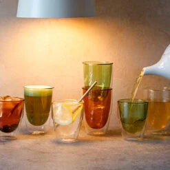 Stack Thermo Glass 200 Ml Semi-Green -Kaffeemaschinenserien Geschäft 105413 105413 carl henkel stack thermo glass 200 ml semi green mood