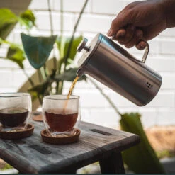 Frenchpress 350 Ml Edelstahl Gebürstet -Kaffeemaschinenserien Geschäft 105544 105544 coyooco frenchpress 350ml edelstahl gebuerstet 2