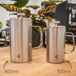Frenchpress 350 Ml Edelstahl Gebürstet -Kaffeemaschinenserien Geschäft 105544 105544 coyooco frenchpress 350ml edelstahl gebuerstet 3