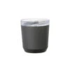 Kinto To-Go Tumbler 240 Ml Mit Stöpsel Schwarz -Kaffeemaschinenserien Geschäft 105559 105559 kinto togotumbler 240ml with plug black