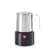 Illy Milchaufschäumer Schwarz -Kaffeemaschinenserien Geschäft 105711 105711 illy milchaufschauumer edelstahl schwarz bild1