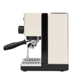 Rancilio Silvia Weiß -Kaffeemaschinenserien Geschäft 105775 105775 rancilio silvia weiss seitlicheansicht
